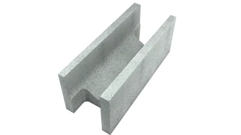 Bloc linteau / Bloc chainage horizontal